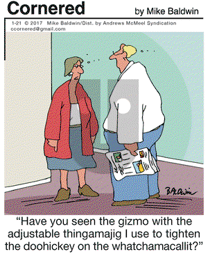 Cornered on Saturday January 21, 2017 Comic Strip