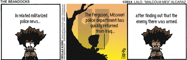 La Cucaracha on Thursday August 28, 2014 Comic Strip