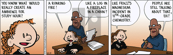 Frazz on Friday December 14, 2018 Comic Strip
