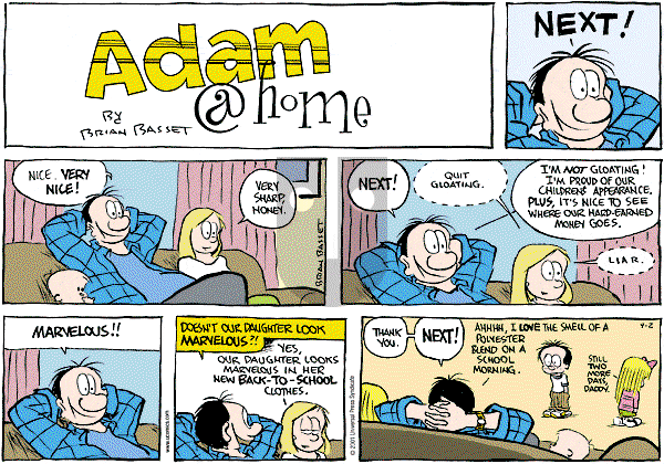 Adam@Home on Sunday September 2, 2001 Comic Strip