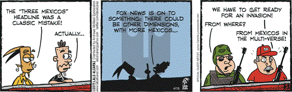 La Cucaracha on Friday April 19, 2019 Comic Strip