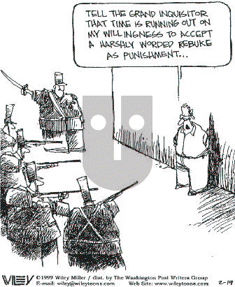 Non Sequitur on Friday February 19, 1999 Comic Strip