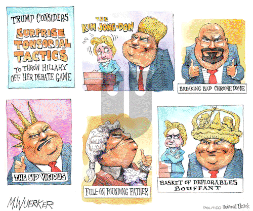 Matt Wuerker on Monday September 26, 2016 Comic Strip