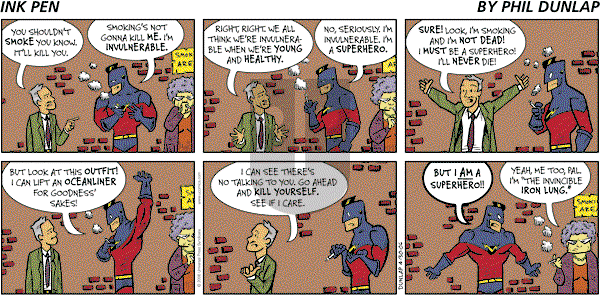 Ink Pen - Sunday April 30, 2006 Comic Strip