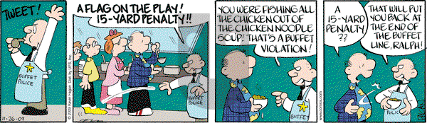 Drabble on Thursday November 26, 2009 Comic Strip