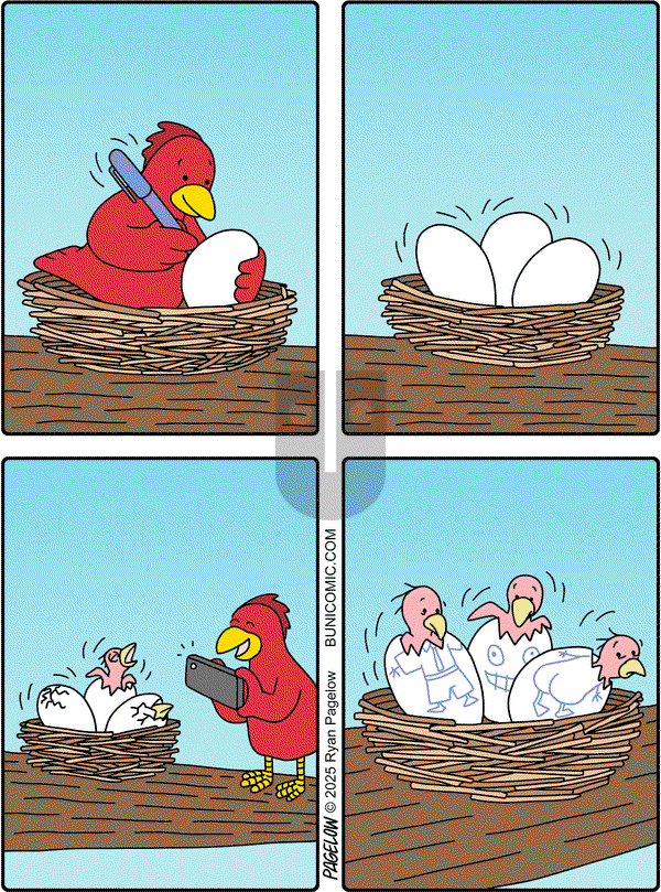 Buni on Monday March 17, 2025 Comic Strip