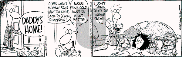 Baby Blues on Saturday November 18, 2000 Comic Strip