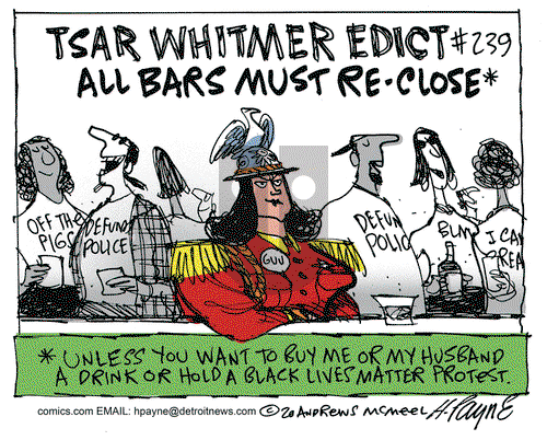 Henry Payne on Friday July 3, 2020 Comic Strip