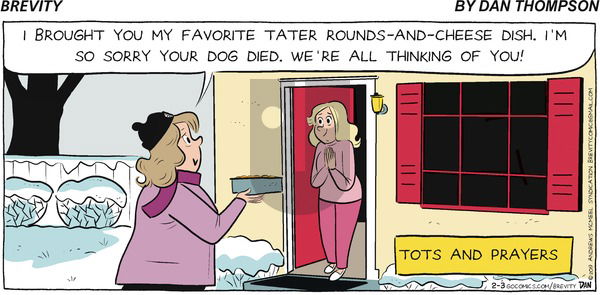 Brevity on Sunday February 3, 2019 Comic Strip