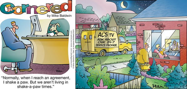 Cornered on Sunday April 6, 2025 Comic Strip