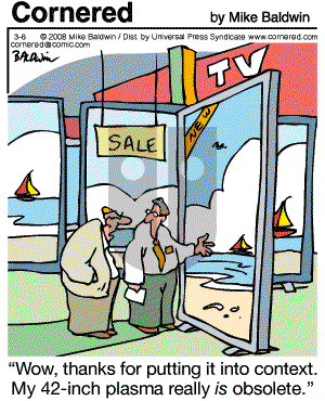 Cornered - Thursday March 6, 2008 Comic Strip