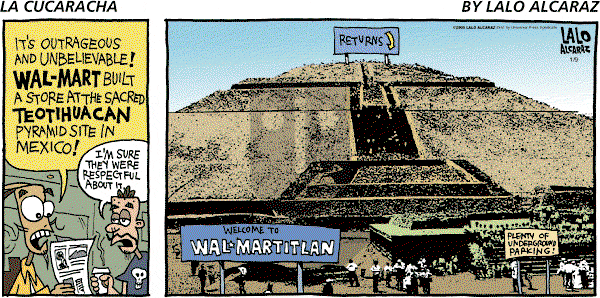 La Cucaracha on Sunday January 9, 2005 Comic Strip
