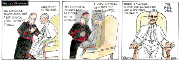 Francis on Monday June 23, 2025 Comic Strip