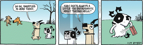 Pooch Cafe on Saturday November 29, 2014 Comic Strip