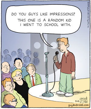 Brevity on Thursday November 5, 2009 Comic Strip