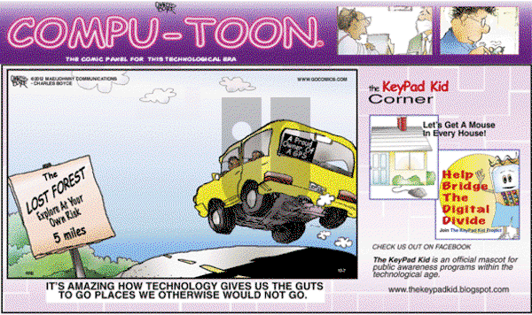 Compu-toon - Sunday October 7, 2012 Comic Strip