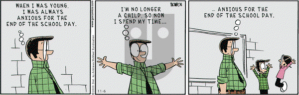 Grand Avenue on Monday November 6, 2023 Comic Strip