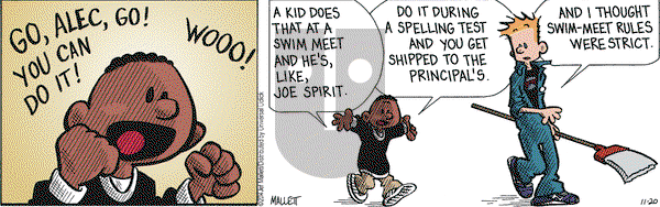 Frazz on Thursday November 20, 2014 Comic Strip