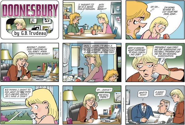 Doonesbury on Sunday May 23, 2004 Comic Strip