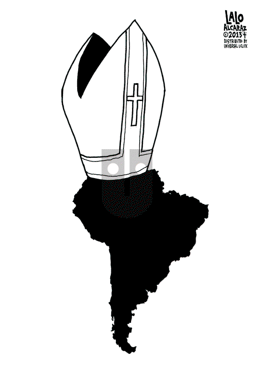 Lalo Alcaraz on Thursday March 14, 2013 Comic Strip