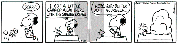 Peanuts on Friday July 22, 1977 Comic Strip