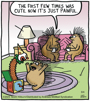 The Argyle Sweater - Monday September 4, 2023 Comic Strip