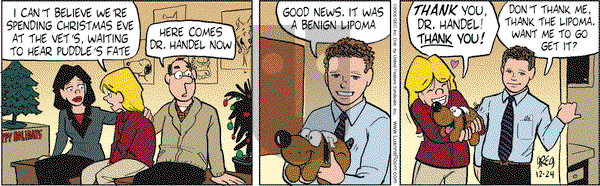 Luann on Wednesday December 24, 2008 Comic Strip