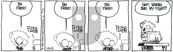 The Buckets on Friday February 20, 1998 Comic Strip