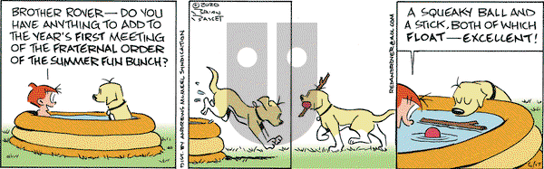 Red and Rover on Wednesday June 17, 2020 Comic Strip