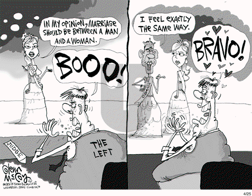 Glenn McCoy on Saturday April 25, 2009 Comic Strip