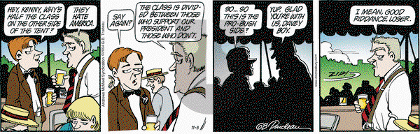 Doonesbury on Monday November 3, 2025 Comic Strip
