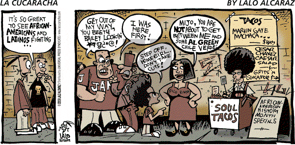 La Cucaracha on Sunday February 5, 2006 Comic Strip