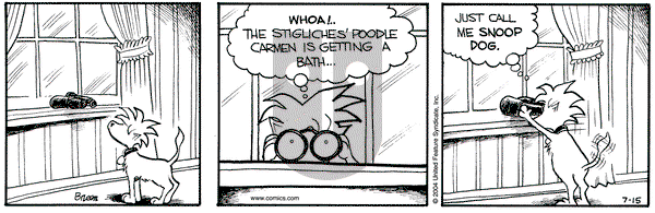 Grand Avenue on Thursday July 15, 2004 Comic Strip