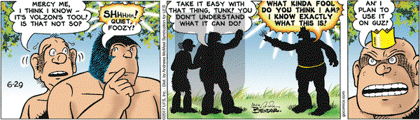 Alley Oop on Thursday June 29, 2017 Comic Strip