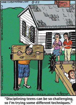 Close to Home on Friday August 22, 2014 Comic Strip
