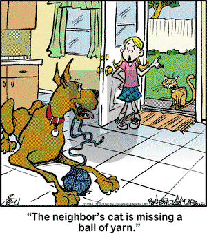 Marmaduke on Friday August 1, 2014 Comic Strip