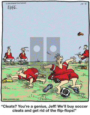 In the Bleachers - Wednesday October 6, 2004 Comic Strip