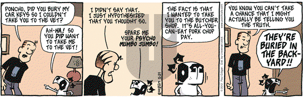 Pooch Cafe - Monday May 21, 2012 Comic Strip