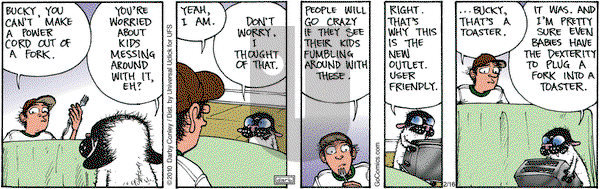 Get Fuzzy on Thursday February 16, 2012 Comic Strip
