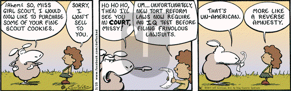 DeFlocked - Monday March 25, 2013 Comic Strip