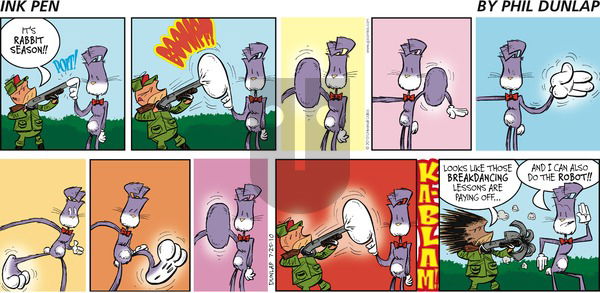 Ink Pen on Sunday July 25, 2010 Comic Strip