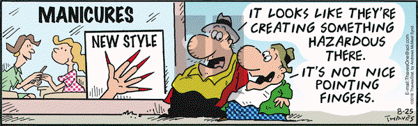 Frank and Ernest on Saturday August 25, 2018 Comic Strip