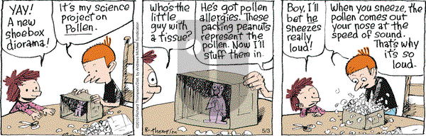 Cul de Sac on Saturday May 3, 2025 Comic Strip