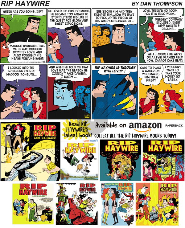 Rip Haywire on Sunday June 23, 2019 Comic Strip