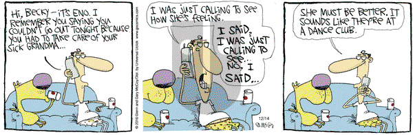 The Duplex on Wednesday December 14, 2016 Comic Strip