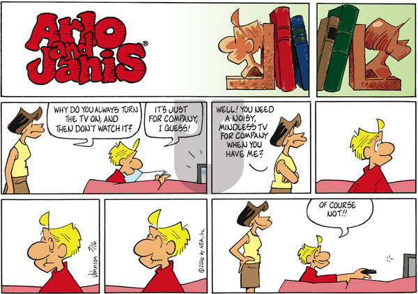 Arlo and Janis on Sunday July 16, 2006 Comic Strip
