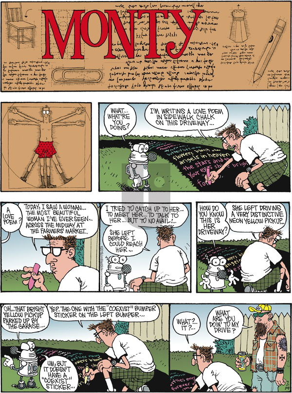 Monty on Sunday July 14, 2019 Comic Strip
