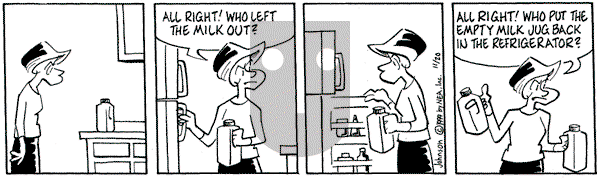 Arlo and Janis on Saturday November 20, 1999 Comic Strip