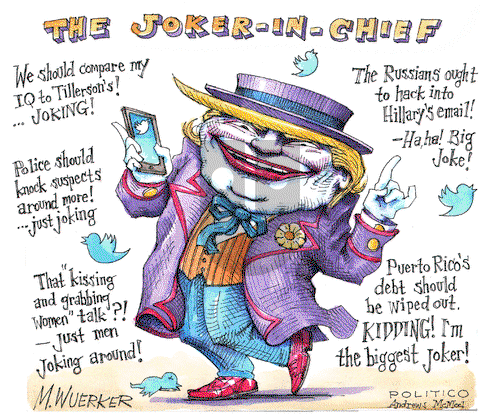 Matt Wuerker on Friday October 13, 2017 Comic Strip