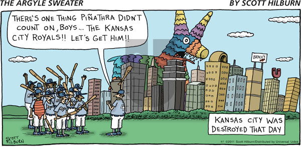 The Argyle Sweater on Sunday August 7, 2011 Comic Strip